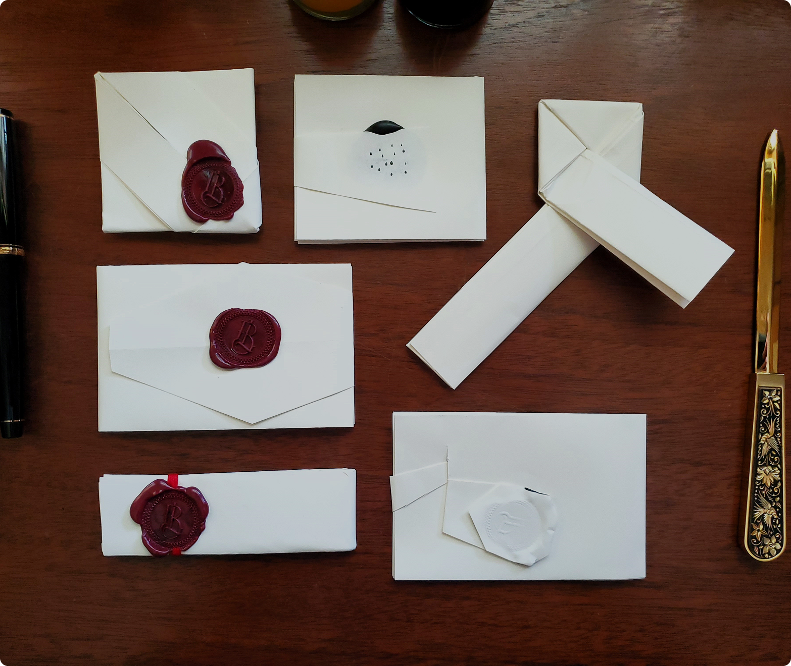 Historic letterlocked letters